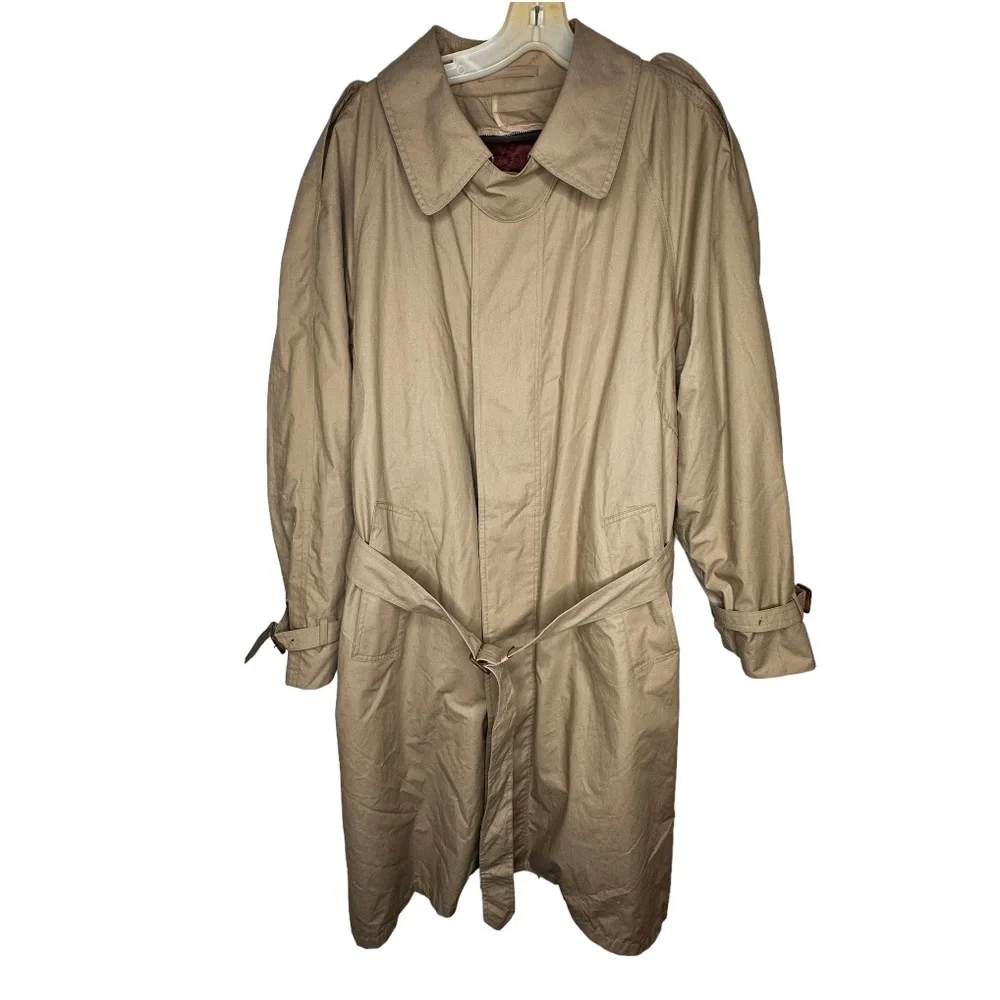 Vintage London Fog Tan Trench‎ Coat